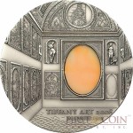 Palau 4th Edition MANNERISM series TIFFANY ART Silver coin $10 Antique finish 2008 Ultra High Relief 2 oz